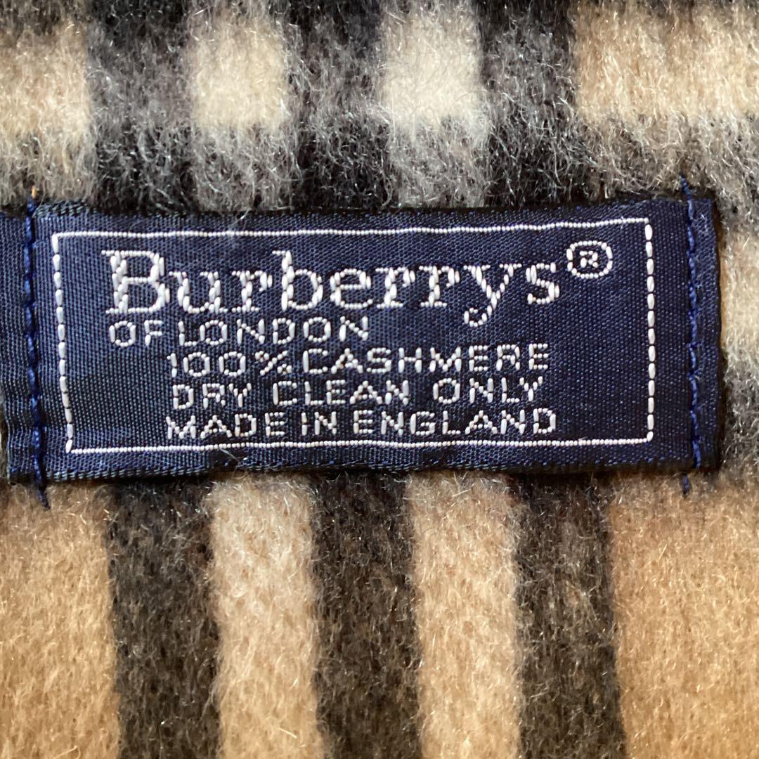 バーバリー　カシミヤマフラー