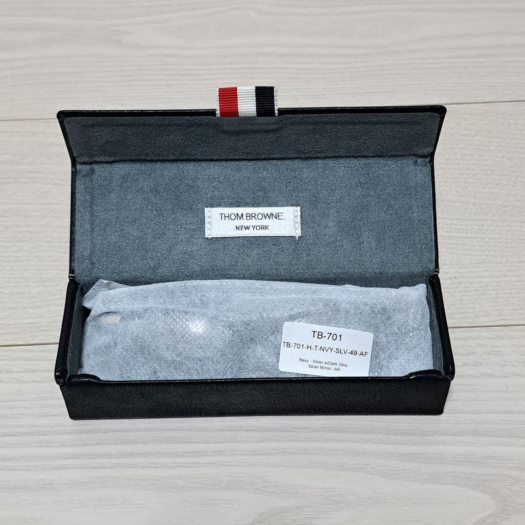 定価 5万円 超美品 THOM BROWNE TB-701 サングラス