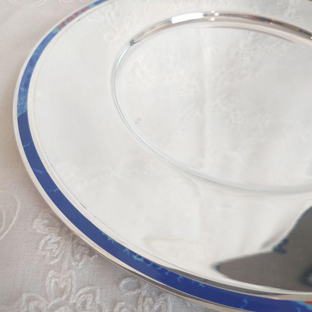 クリストフル　タリスマン　七宝　チャージャープレート　プレイスプレート　トレイ