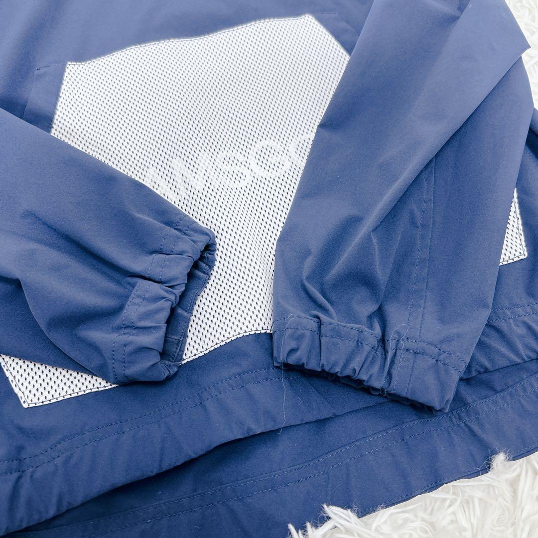 BEAMS GOLF 撥水アノラックパーカー ネイビー ハーフジップ ビームス