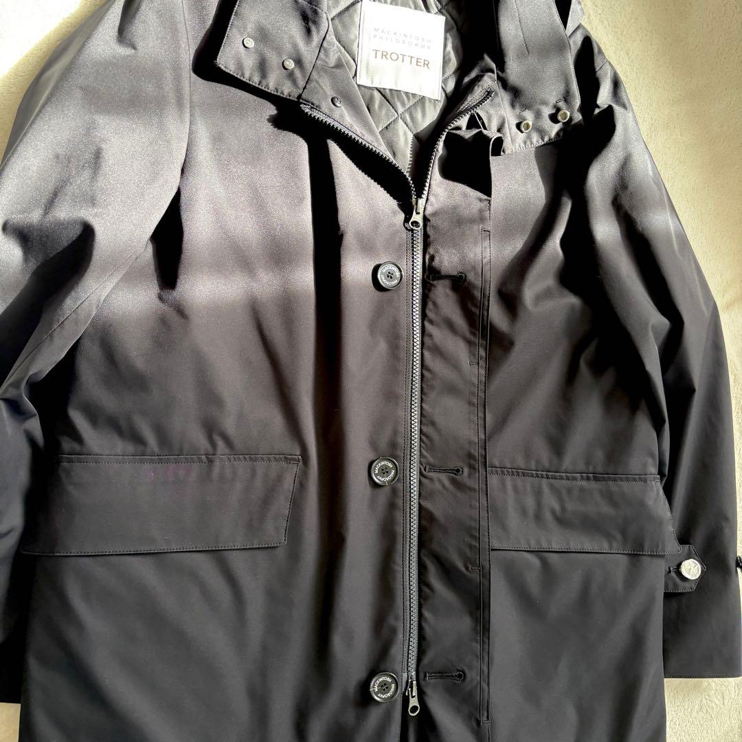 マッキントッシュフィロソフィー　ベルファスト　トロッター　黒　38　ライナー付き