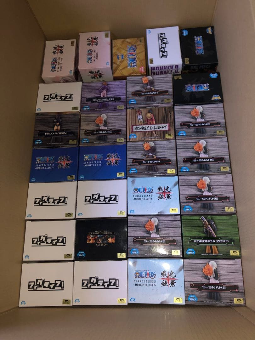 ワンピース　フィギュア　ニカ　ゾロ　ルフィ　Sスネーク　エッグヘッド　98個