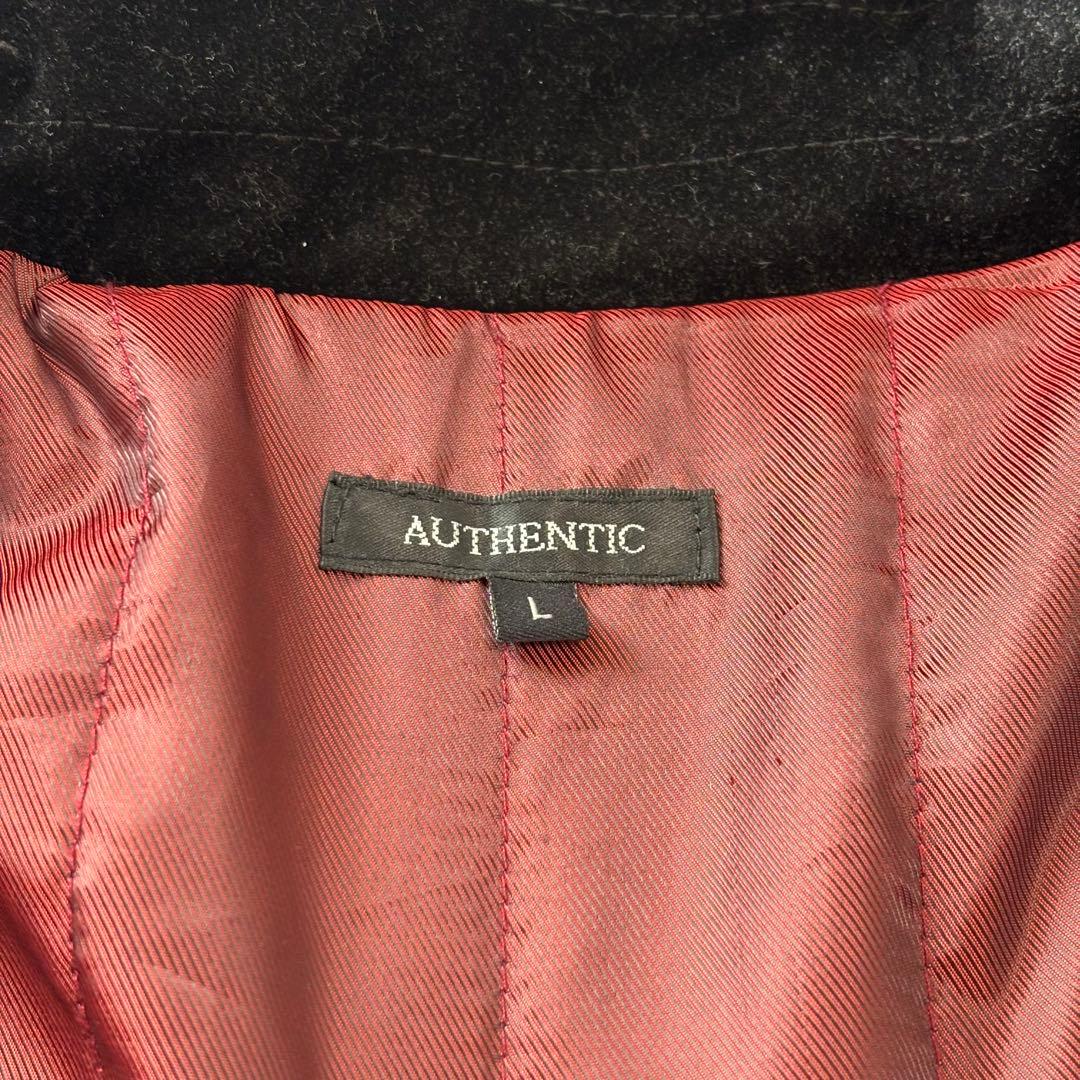 おっちきvelours fire men mods coat black