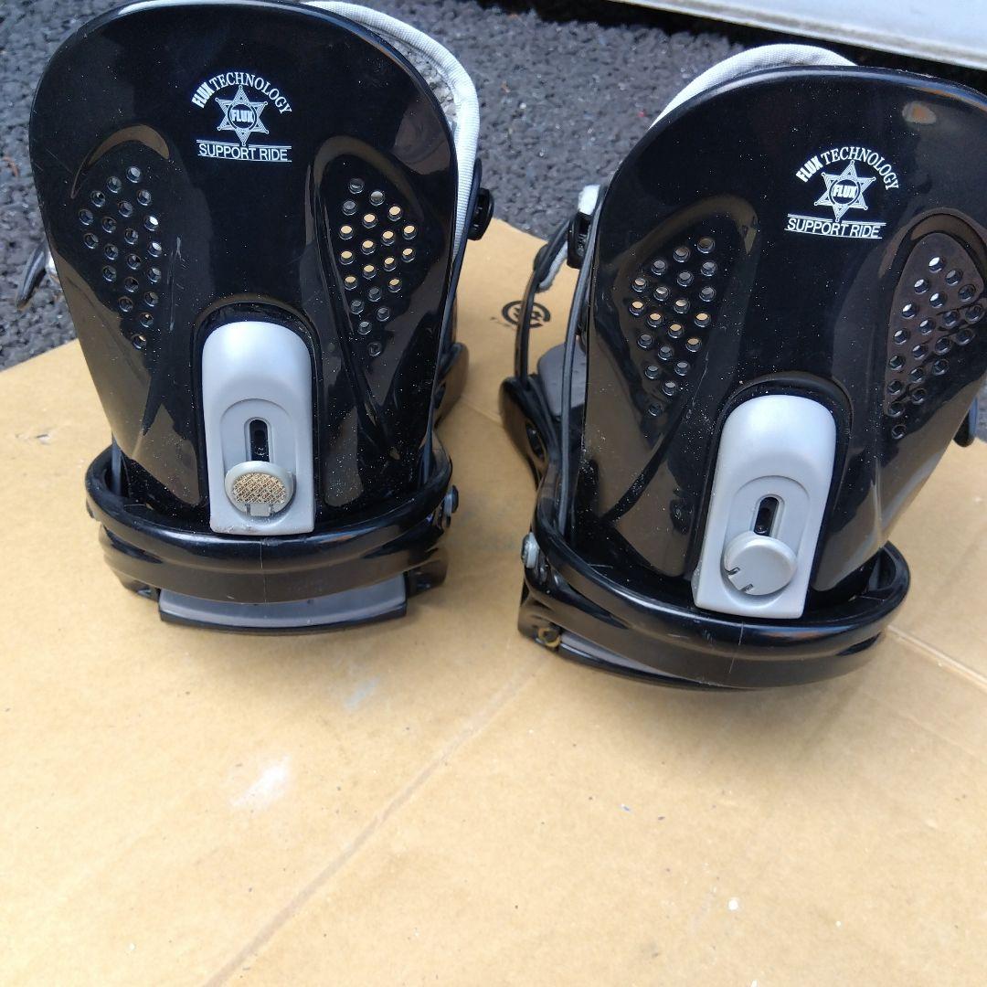 FLUX スノーボードビンディング ブラック/グレー