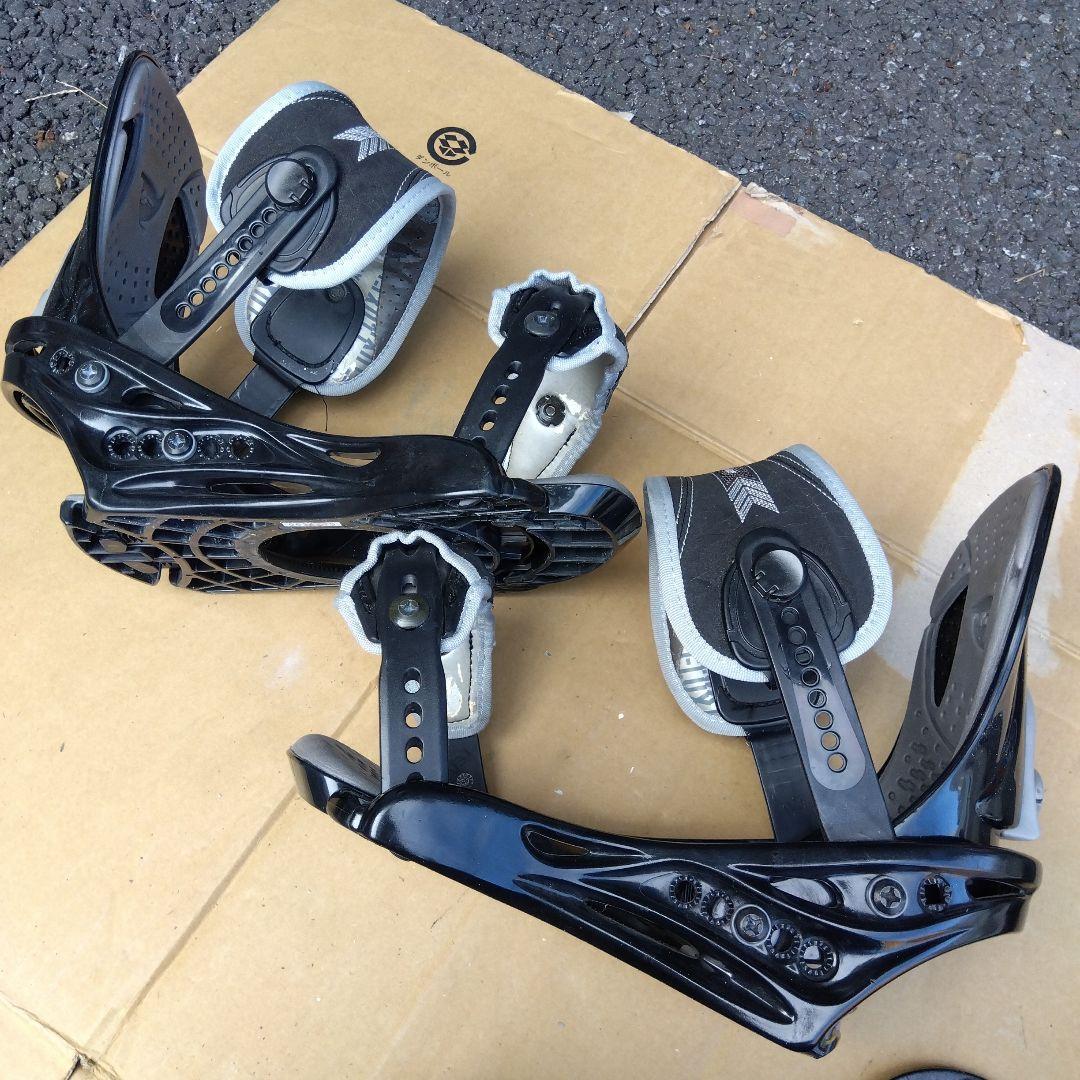 FLUX スノーボードビンディング ブラック/グレー