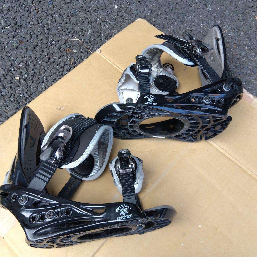 FLUX スノーボードビンディング ブラック/グレー