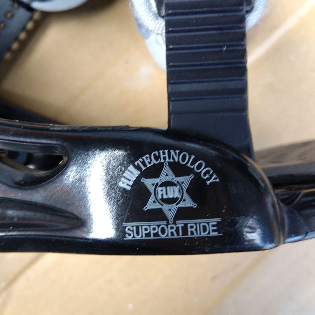 FLUX スノーボードビンディング ブラック/グレー