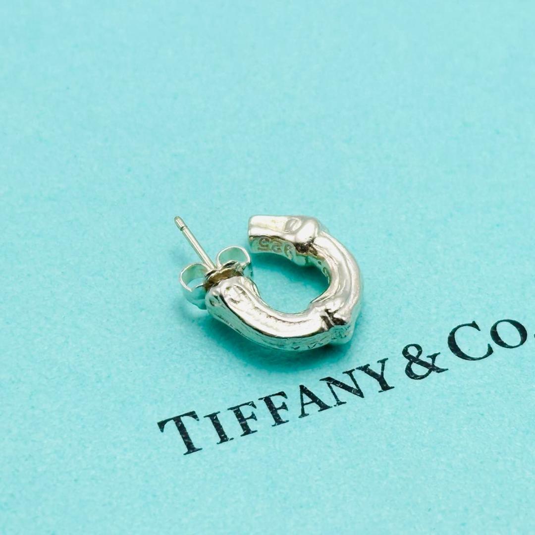 TIFFANY オールドティファニー　バンブー　ピアス　スモール　シルバー