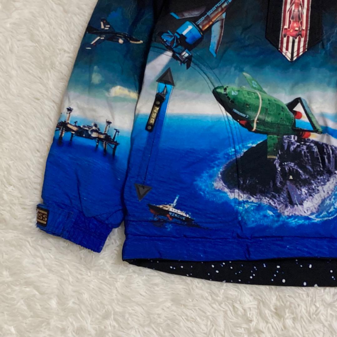 【希少】ニコルスポーツ スキーウェア コラボ 総柄 デザイン 中綿 ジャケット