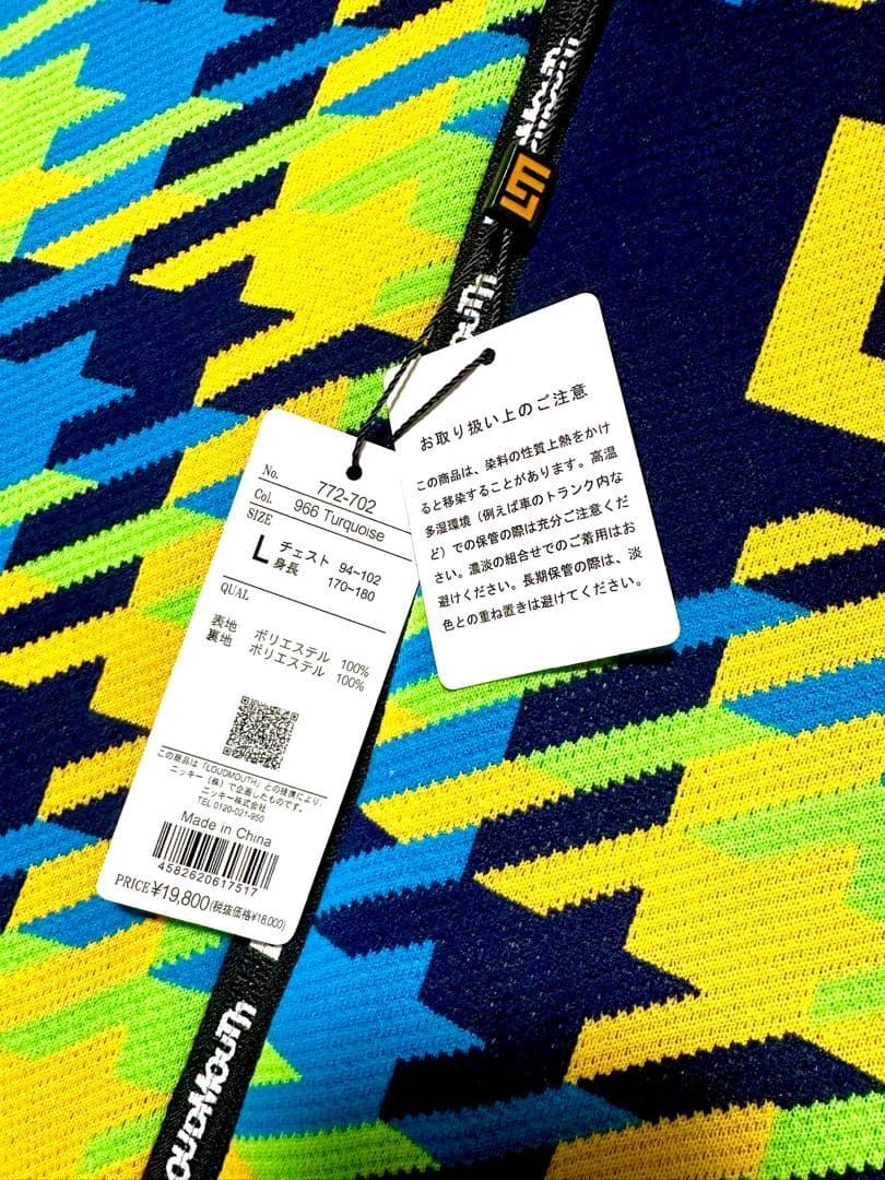 定価¥19800！新品！LOUDMOUTH ゴルフ ブルゾン 千鳥格子柄 L