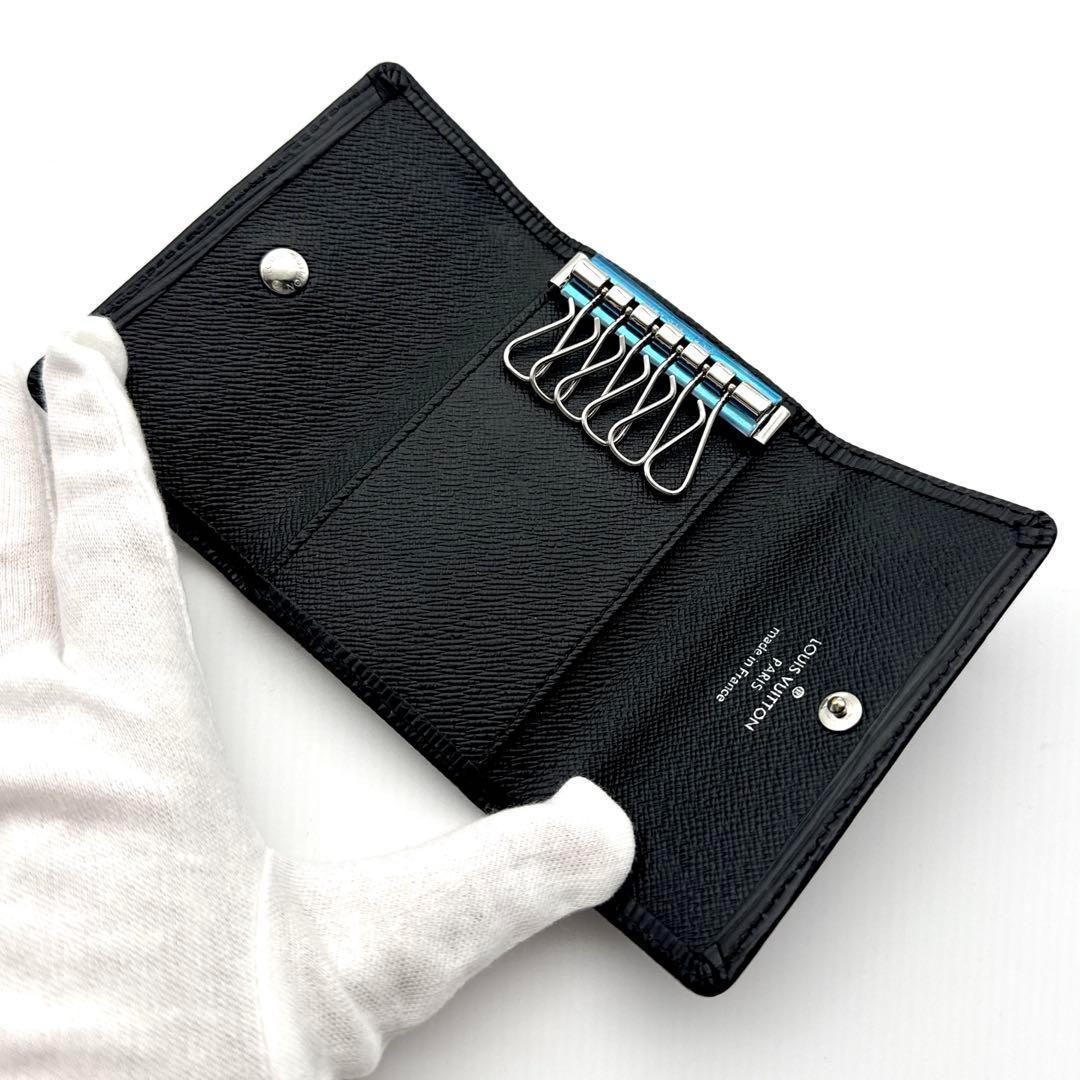【RFID ICチップ 】ルイ ヴィトン ６連 キーケース エピ ミュルティクレ