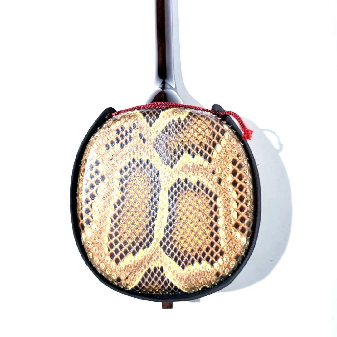 沖縄三線 本皮強化張り 爪 ハードケース付