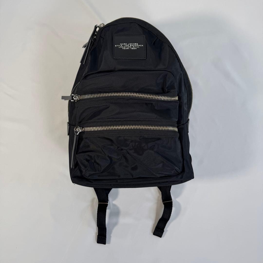 MARC JACOBS ブラック ナイロン バックパック