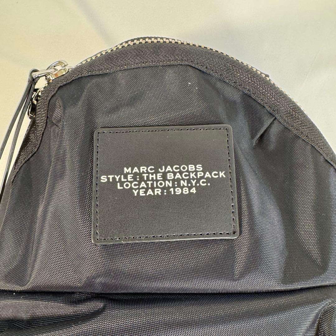 MARC JACOBS ブラック ナイロン バックパック