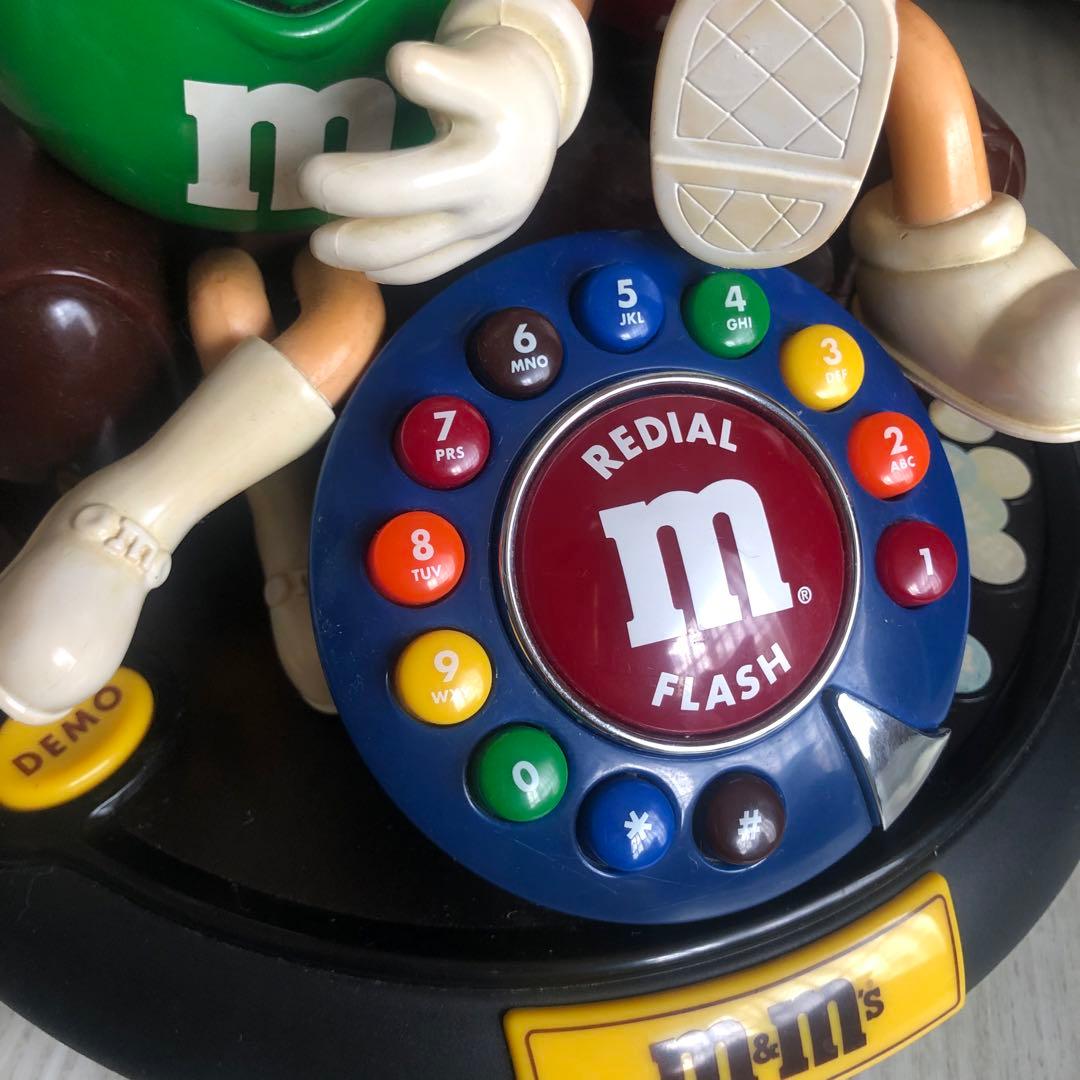 希少日本で繋がるアメリカUSA限定ビンテージM&Msフィギュア電話機