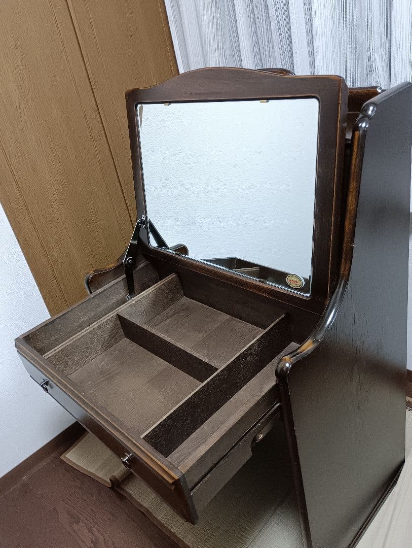 最終 ブライトン デスクミラードレッサーアクセサリー収納