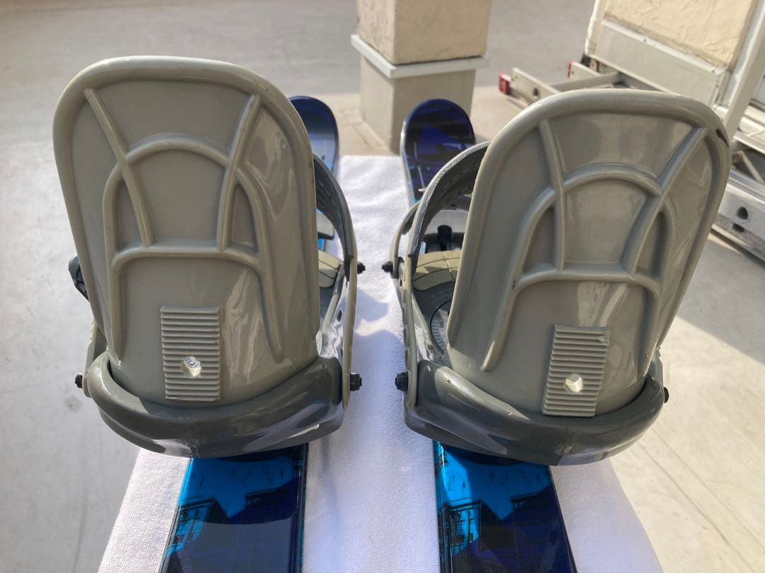 ショートスキー(ファン) スノーボードブーツ用　AIR WALK 青黒