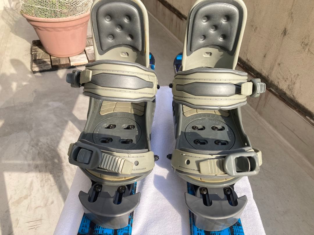 ショートスキー(ファン) スノーボードブーツ用　AIR WALK 青黒