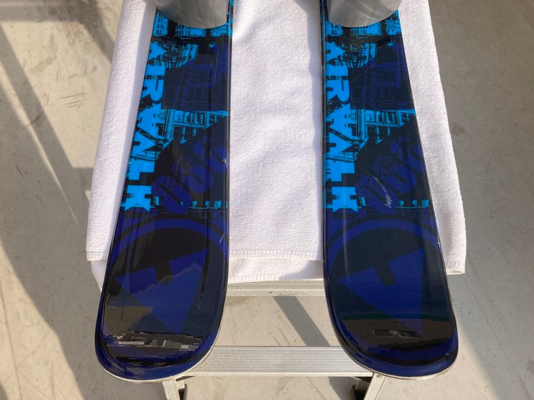 ショートスキー(ファン) スノーボードブーツ用　AIR WALK 青黒