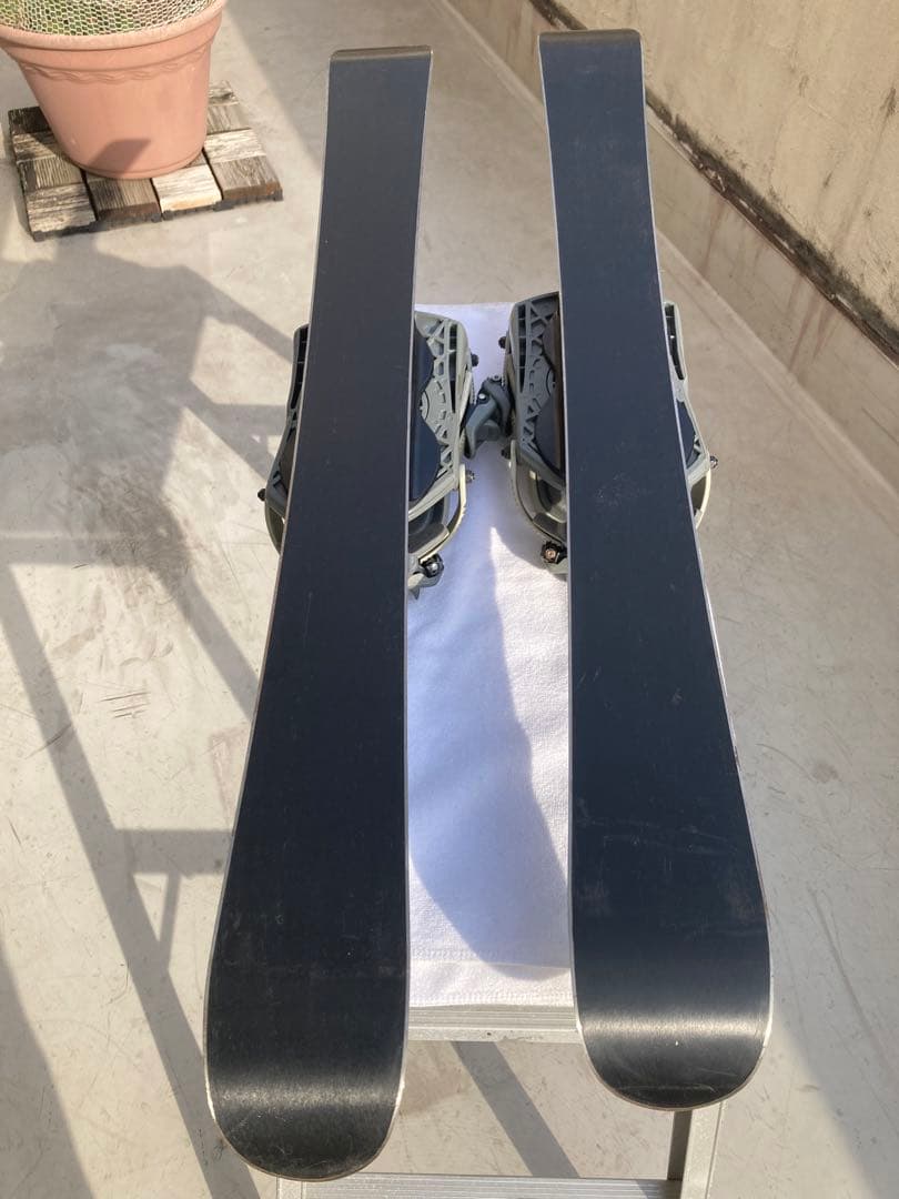 ショートスキー(ファン) スノーボードブーツ用　AIR WALK 青黒