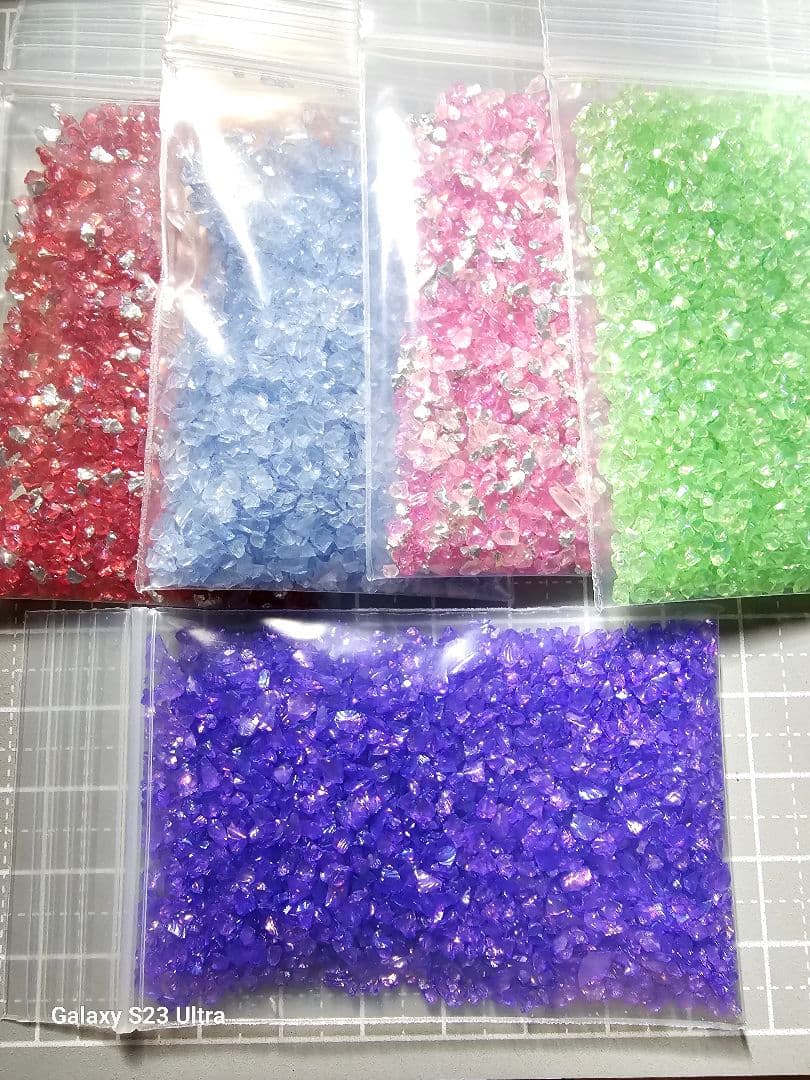 ⑨❣️蘭❣️様専用☆No1512 ガラスナギット☆フリモント〜✨44個