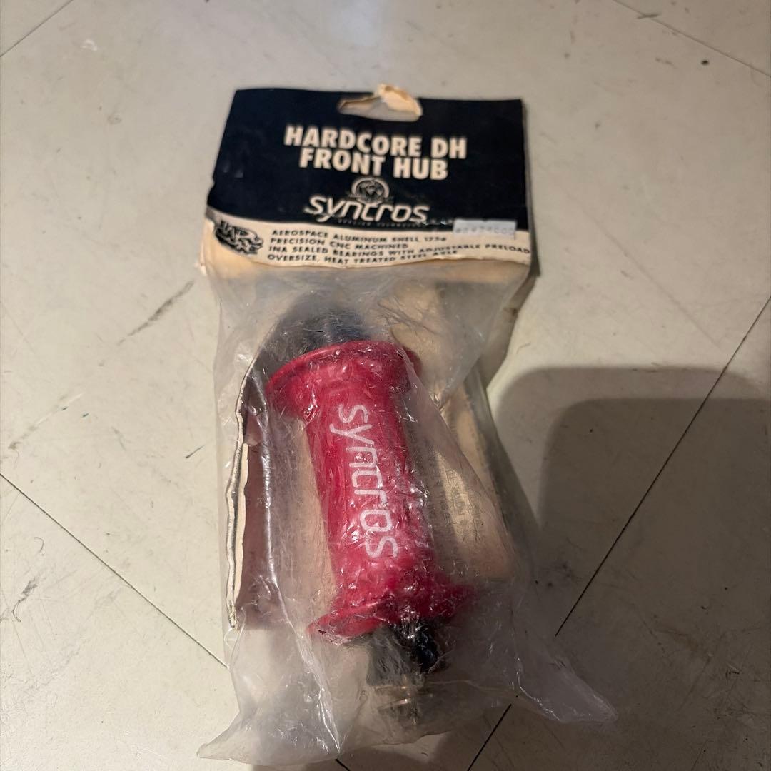 【新品】Syncros Hardcore DH フロントハブ　1995年カナダ製