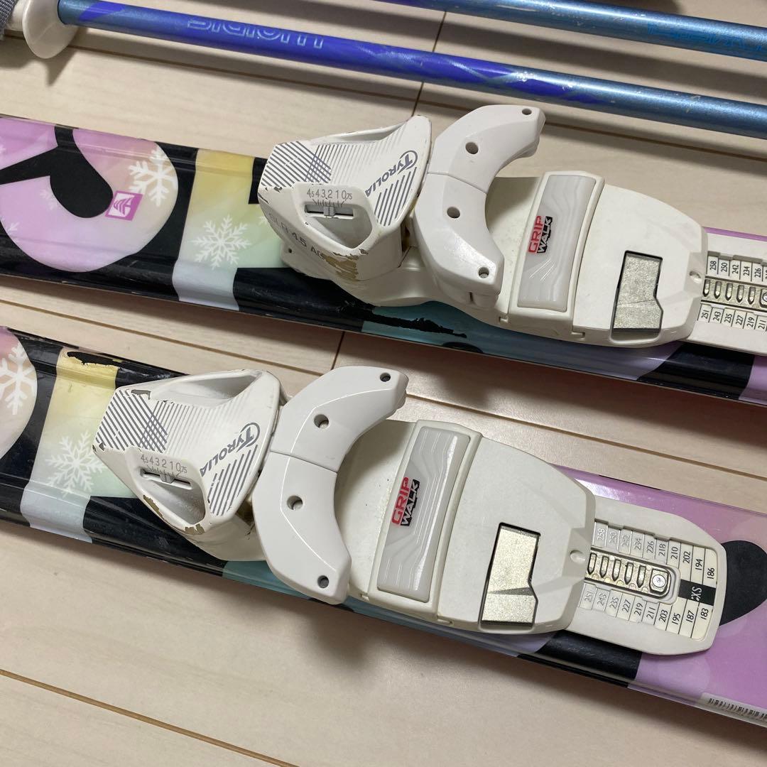 saaa様専用ジュニア 女子向きスキー4点セット 板120cm