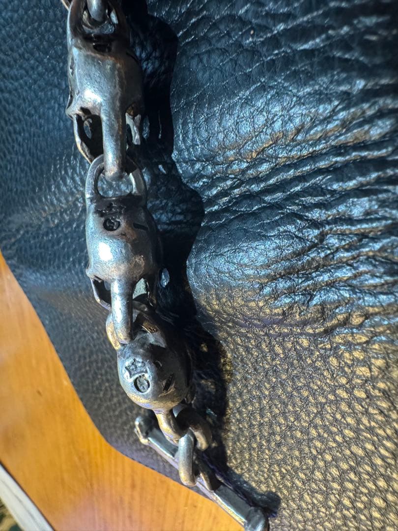 《生前！1997年頃購入》ガボール　7連スカルブレスレット　重さ143g