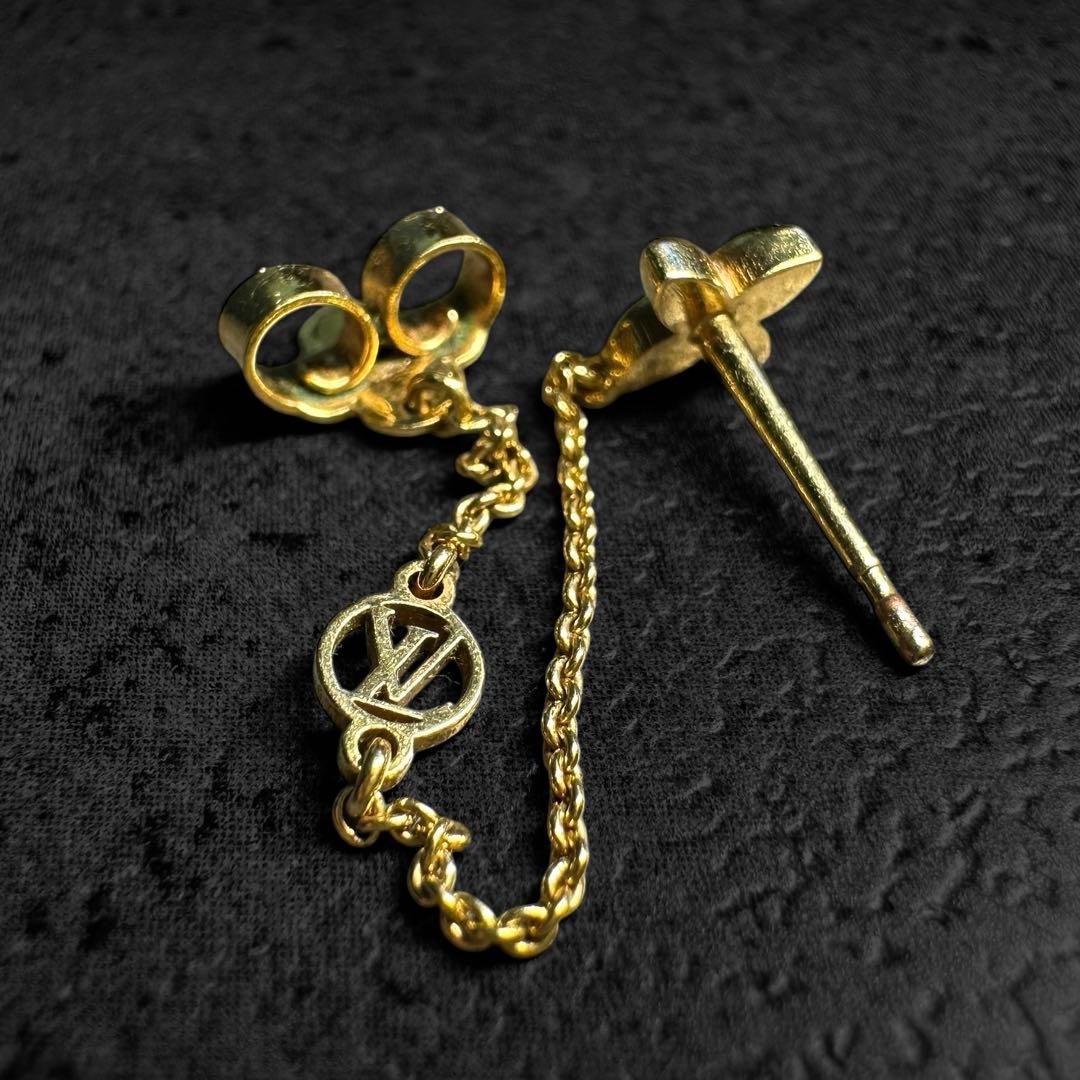 LOUIS VUITTON Petit Louis Earrings 片耳のみ