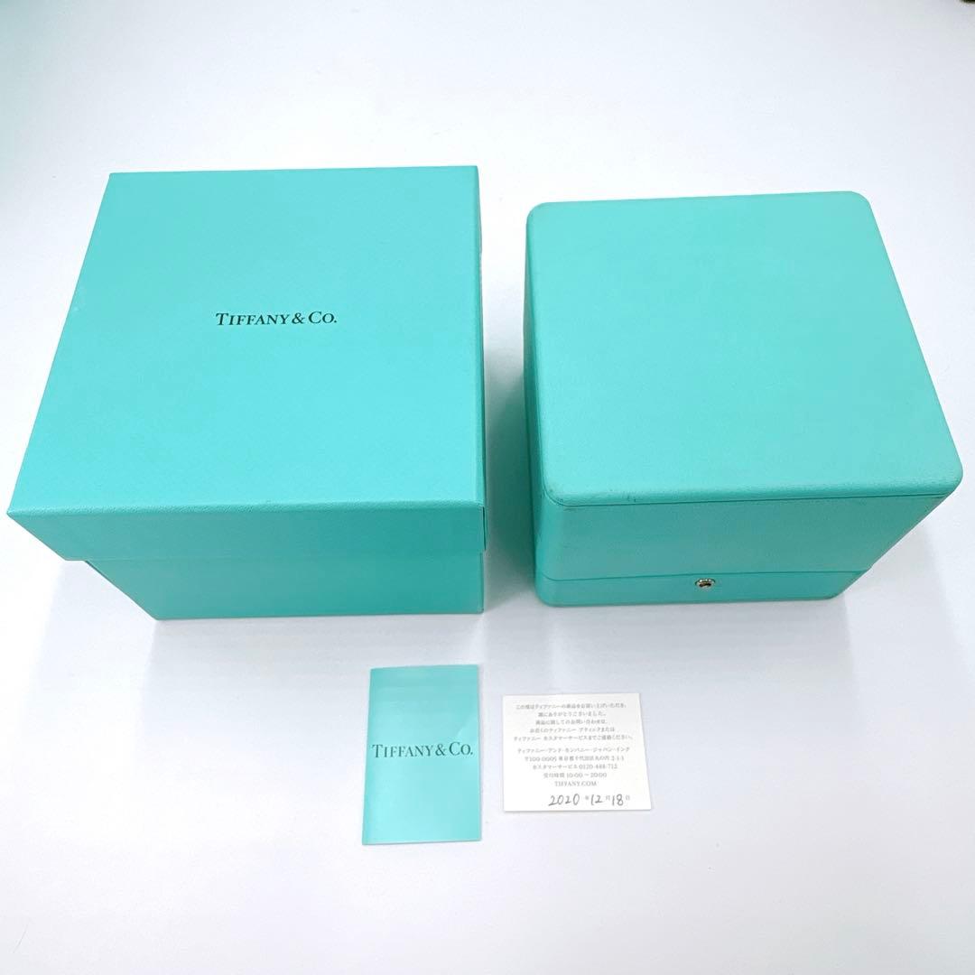 美品 ティファニー ボーンカフ スモール 左手用 バングル シルバー925