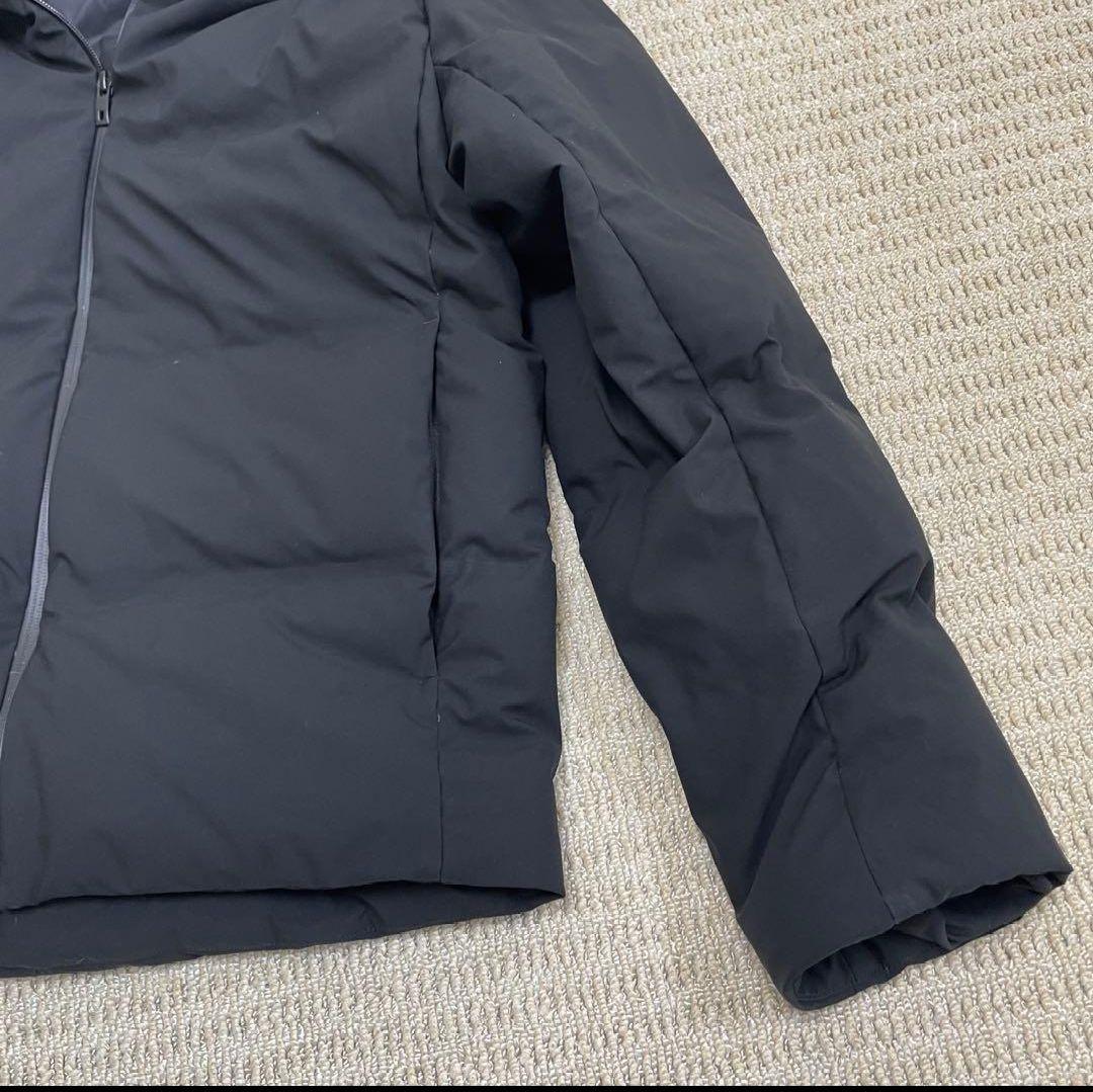 【美品】ユニクロ シームレスダウンパーカ 黒 サイズL