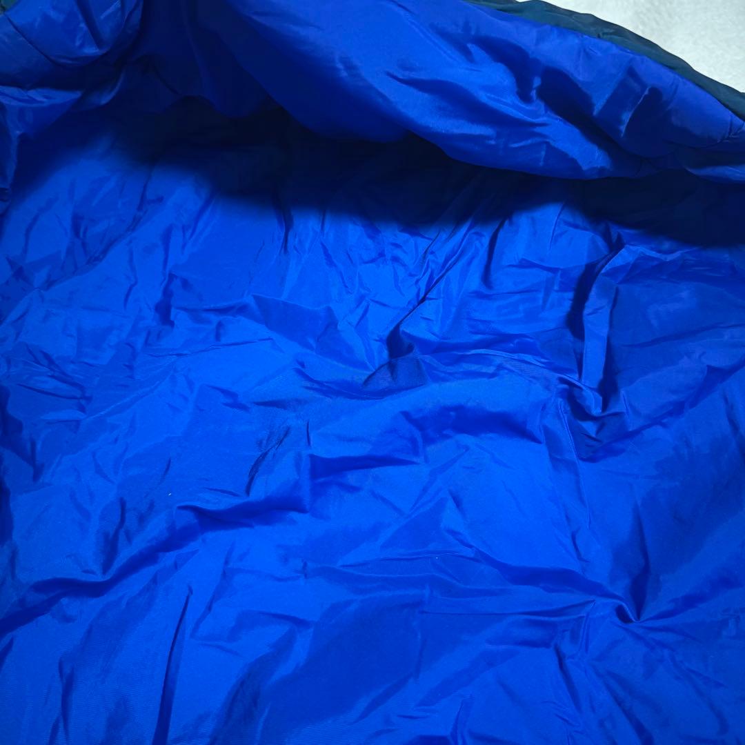 美品モンベル　スパイラルホロウバッグ＃3シュラフ寝袋バルサム　ブルーグリーン