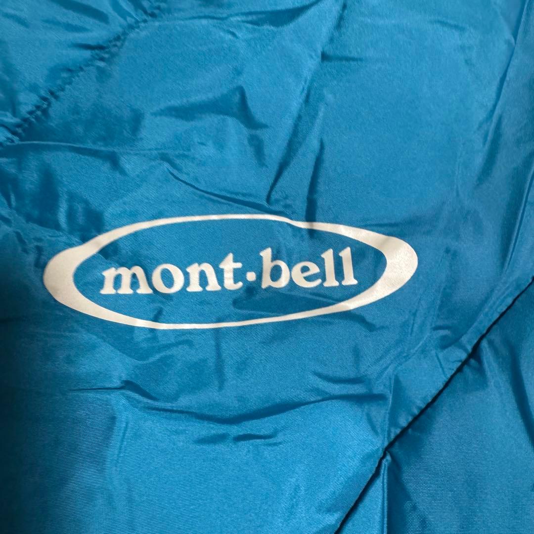 美品モンベル　スパイラルホロウバッグ＃3シュラフ寝袋バルサム　ブルーグリーン