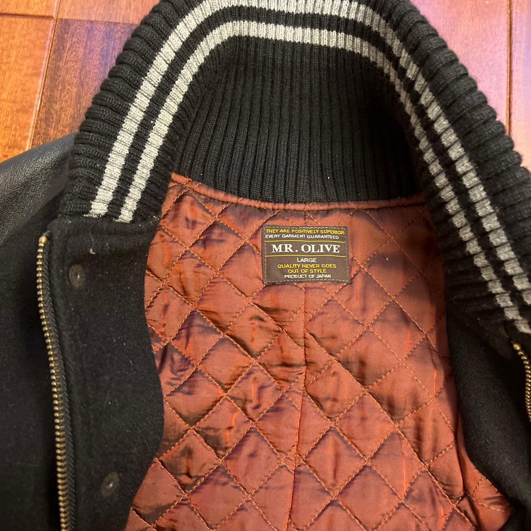 MR. OLIVE スタジャン ブラック