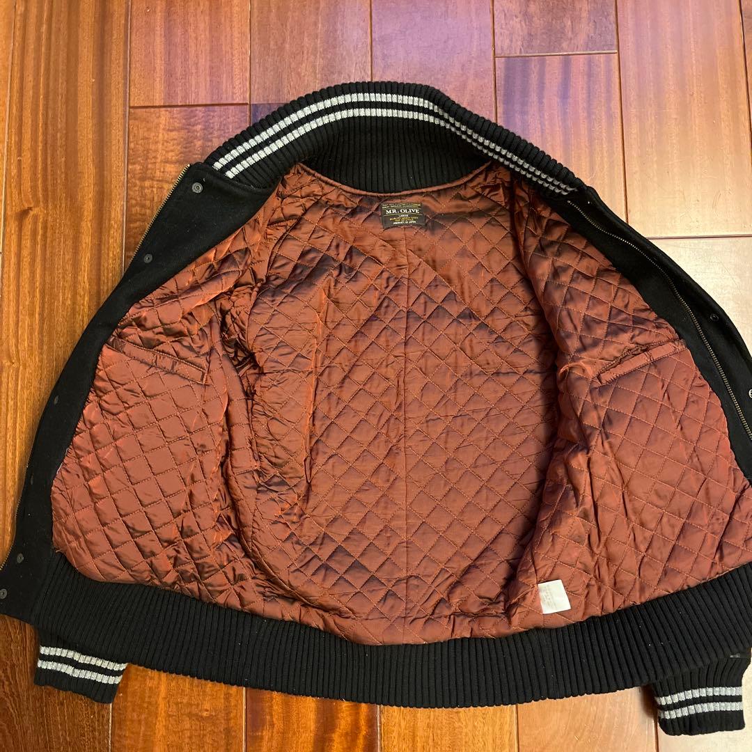 MR. OLIVE スタジャン ブラック