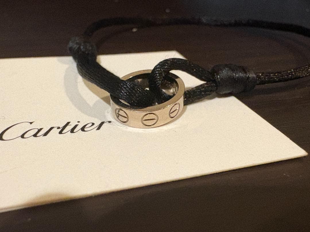 カルティエ ベビーラブ ブレスレット 保証書付 Cartier K18WG