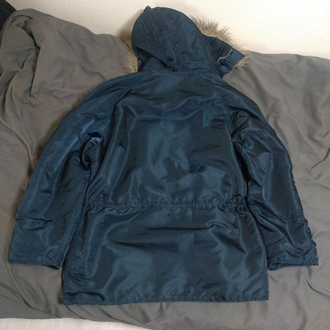 ALPHA N-3B フライトジャケット USA製 Lサイズ 90s ネイビー - メルカリ