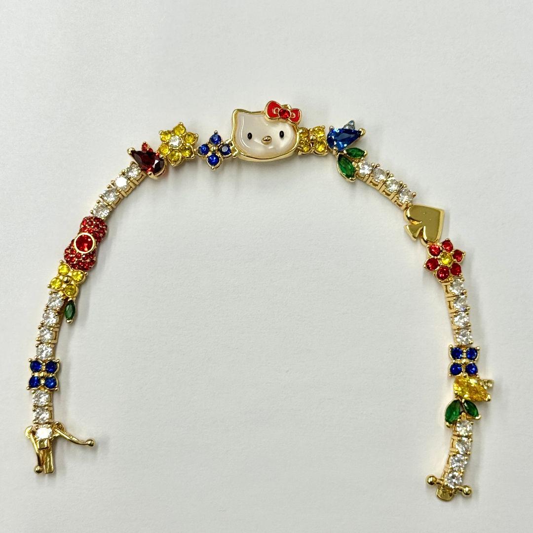 ケイトスペード　キティちゃん　ブレスレット
