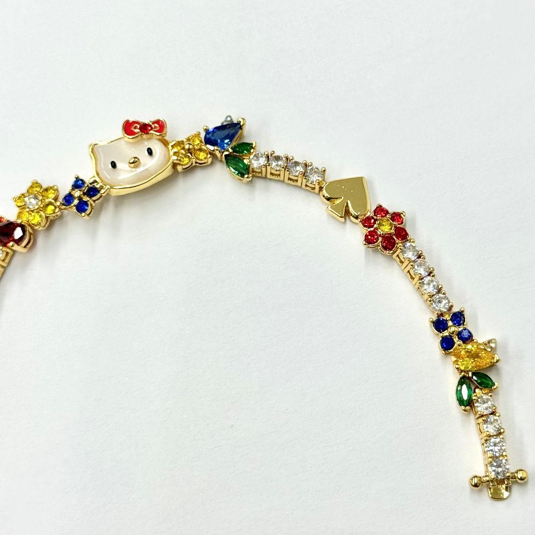 ケイトスペード　キティちゃん　ブレスレット