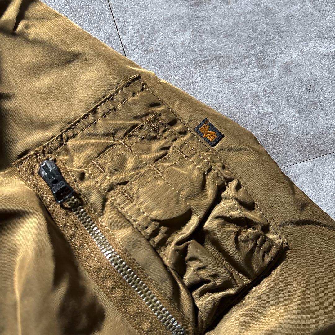 Special alpha 90s コヨーテ ゴールド USA M リバーシブル