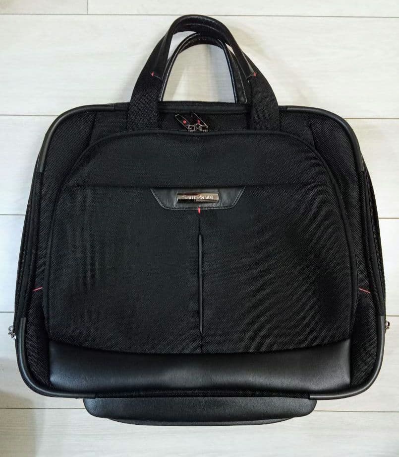 Samsonite プロデラックス ビジネスバッグ(ローリングトート) 2輪 黒