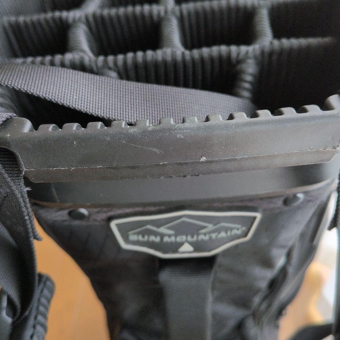 SUN MOUNTAIN ゴルフバッグ ブラック　14分割