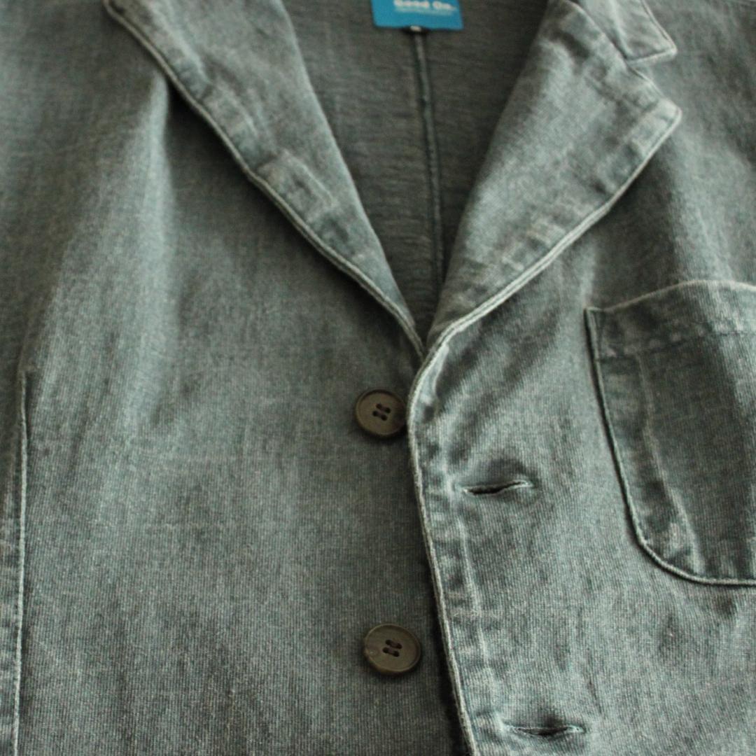 グッドオン Good On ヘビージャージーテーラージャケット グレー