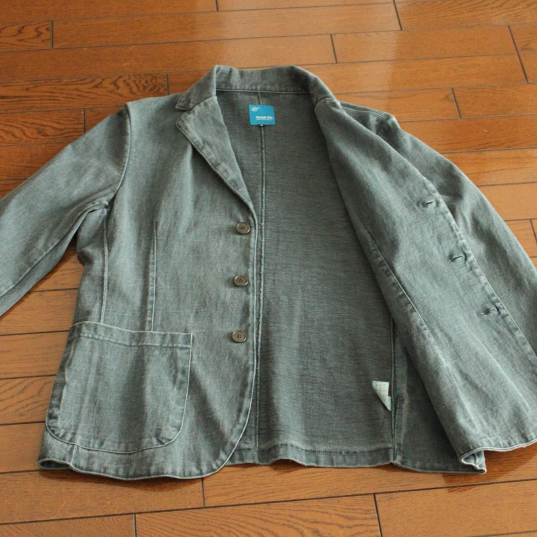 グッドオン Good On ヘビージャージーテーラージャケット グレー