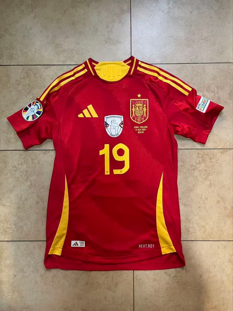 Lamine Yamal 直筆サインユニフォーム スペイン代表 UEFA決勝