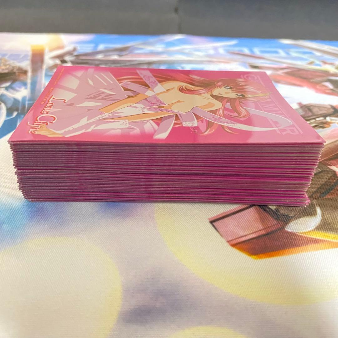 希少】ガンダムSEED プレイマット ラクス・クライン スリーブ デッキ