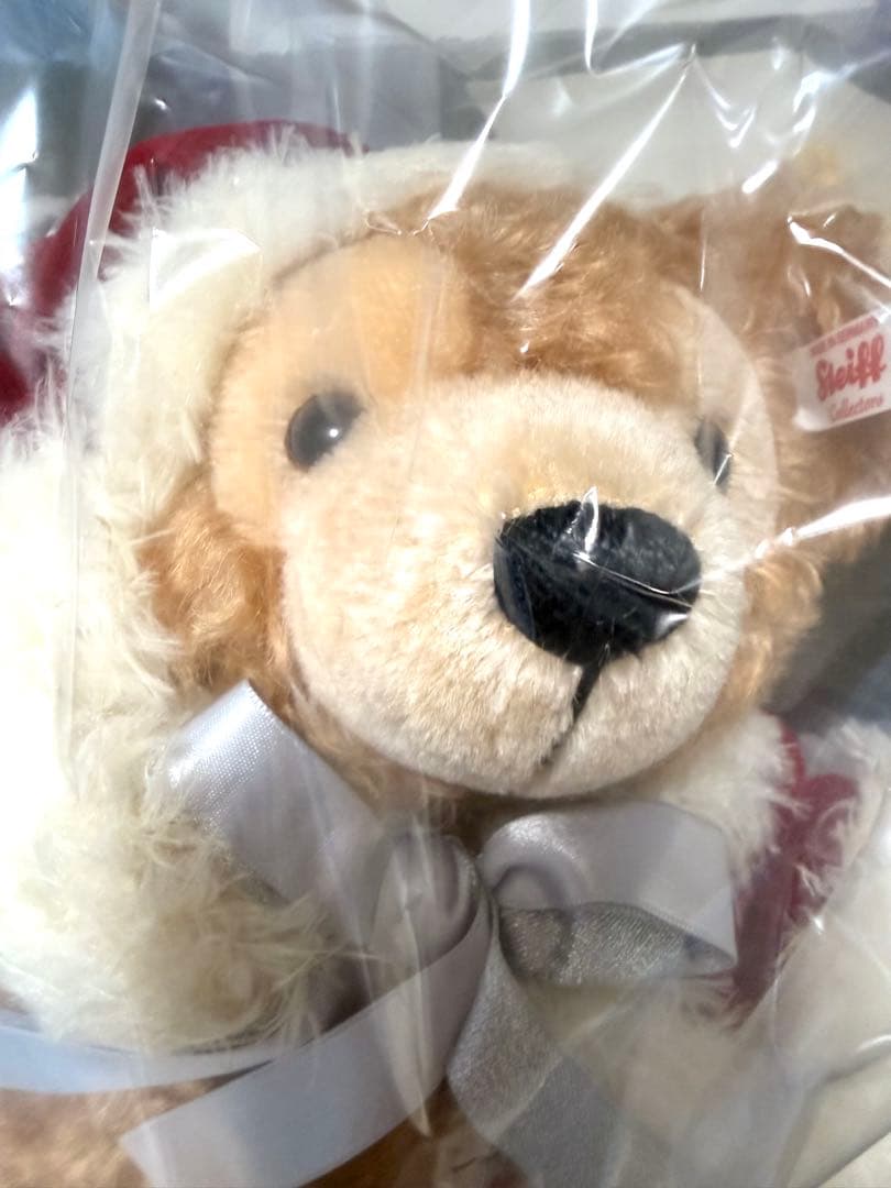 ダッフィー シュタイフ クリスマス TDS限定 20周年 ぬいぐるみ