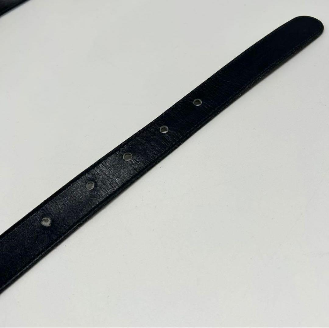 美品GUCCI ベルト　インターロッキング　ゴールドバックル　85