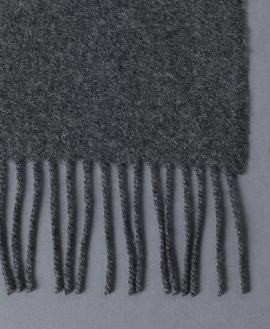 ユナイテッドアローズ別注 ジョンストンズ カシミア素材 2PLY 無地マフラー