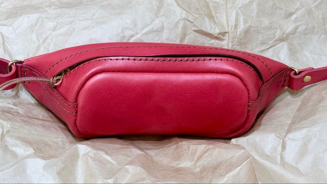 美品！HERZ/ヘルツ/仙台店12周年記念鞄/レッド